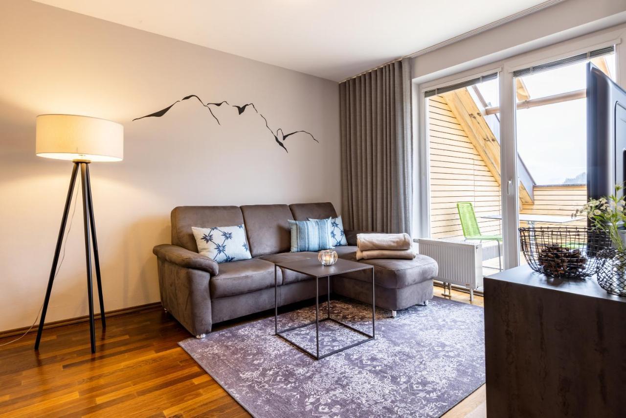 Der Sonnberg Alpinlodges - Apartments Mit Seeblick, Privater Sauna Und Self Check-In 滨湖采尔 外观 照片