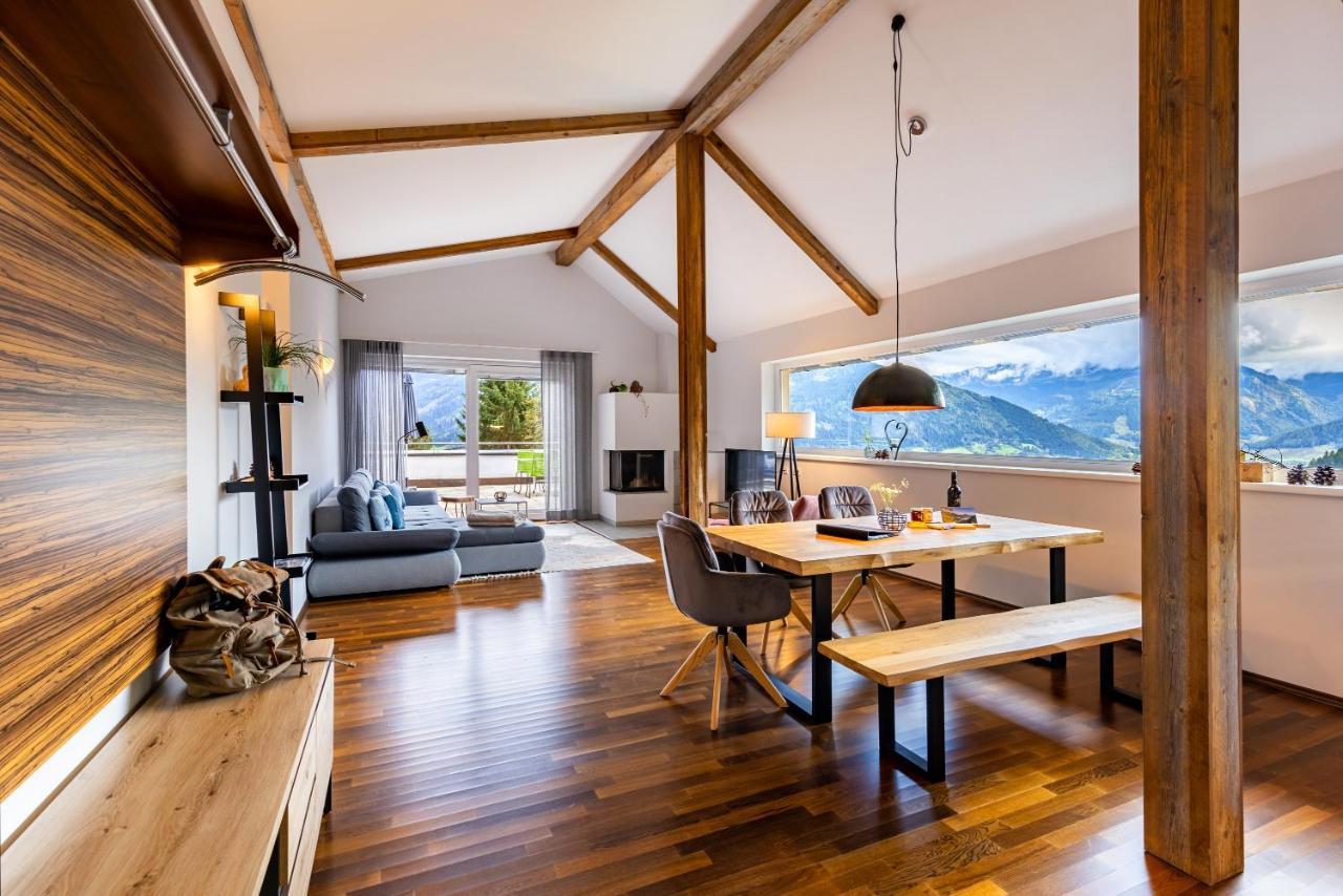Der Sonnberg Alpinlodges - Apartments Mit Seeblick, Privater Sauna Und Self Check-In 滨湖采尔 外观 照片
