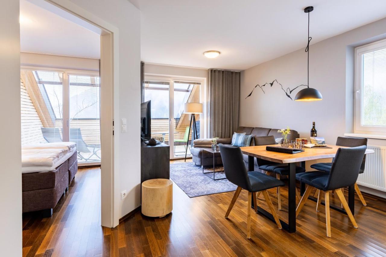 Der Sonnberg Alpinlodges - Apartments Mit Seeblick, Privater Sauna Und Self Check-In 滨湖采尔 外观 照片